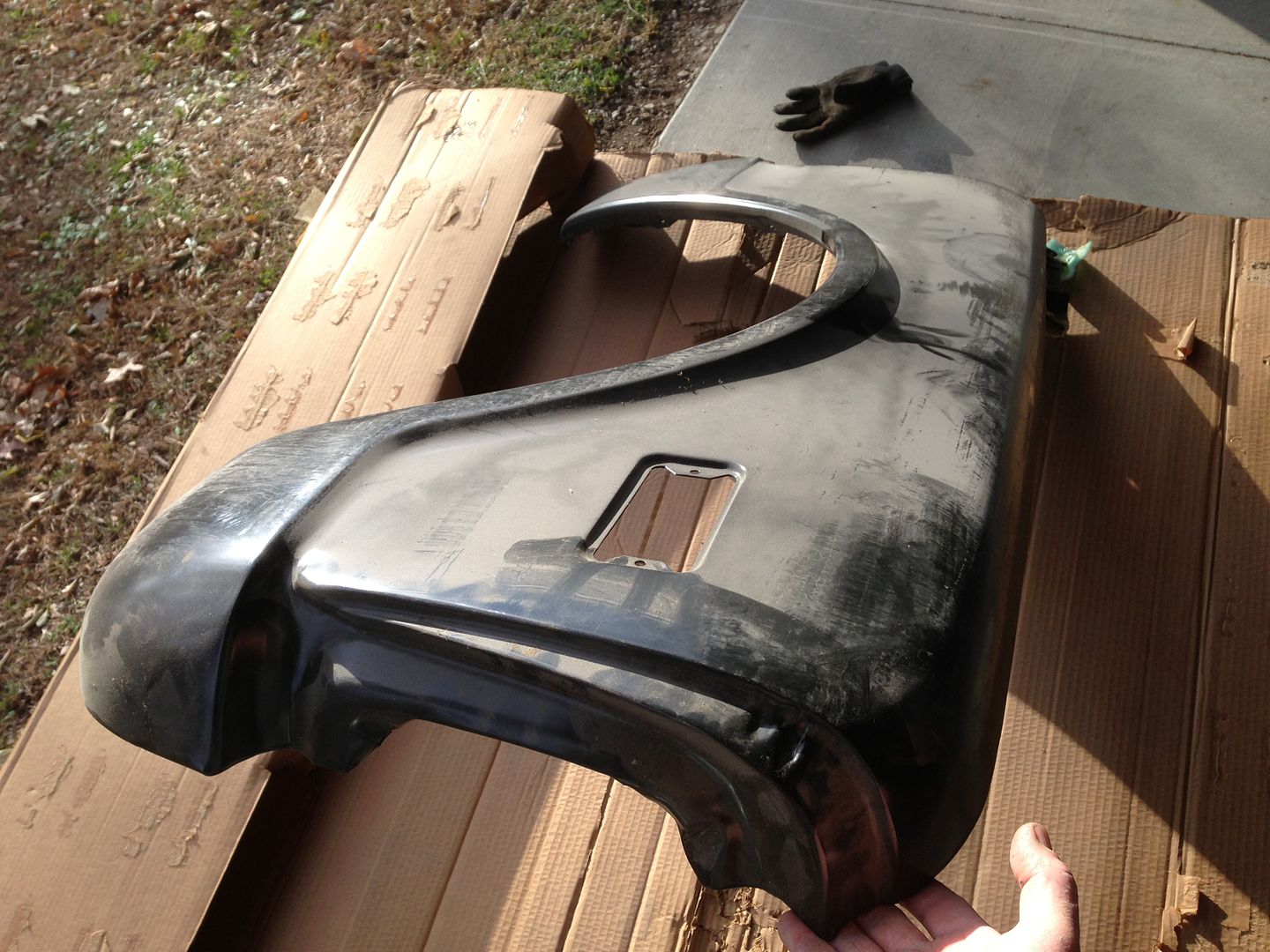 WI NOS 6972 Right and Left front fenders The 1947 Present